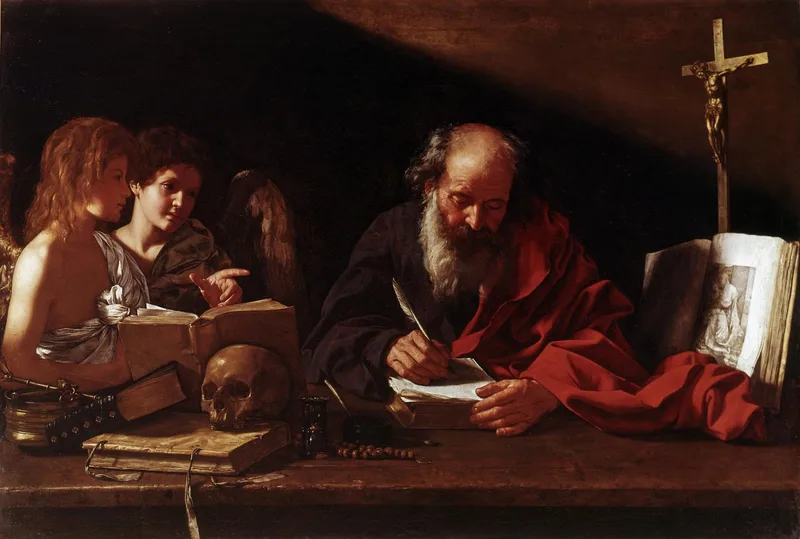 Saint Jerome in His Study, painting